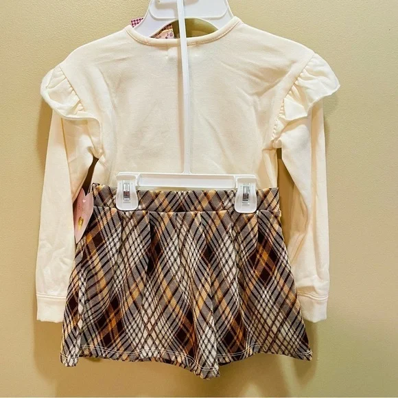 Btween Fox Sequin Skirt, Sweatshirt, and Scrunchie Set Size 5 NWT - Picture 5 of 9